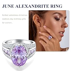 AGRULE Jewelry 12 Carat Gemstone Cocktail Ring for