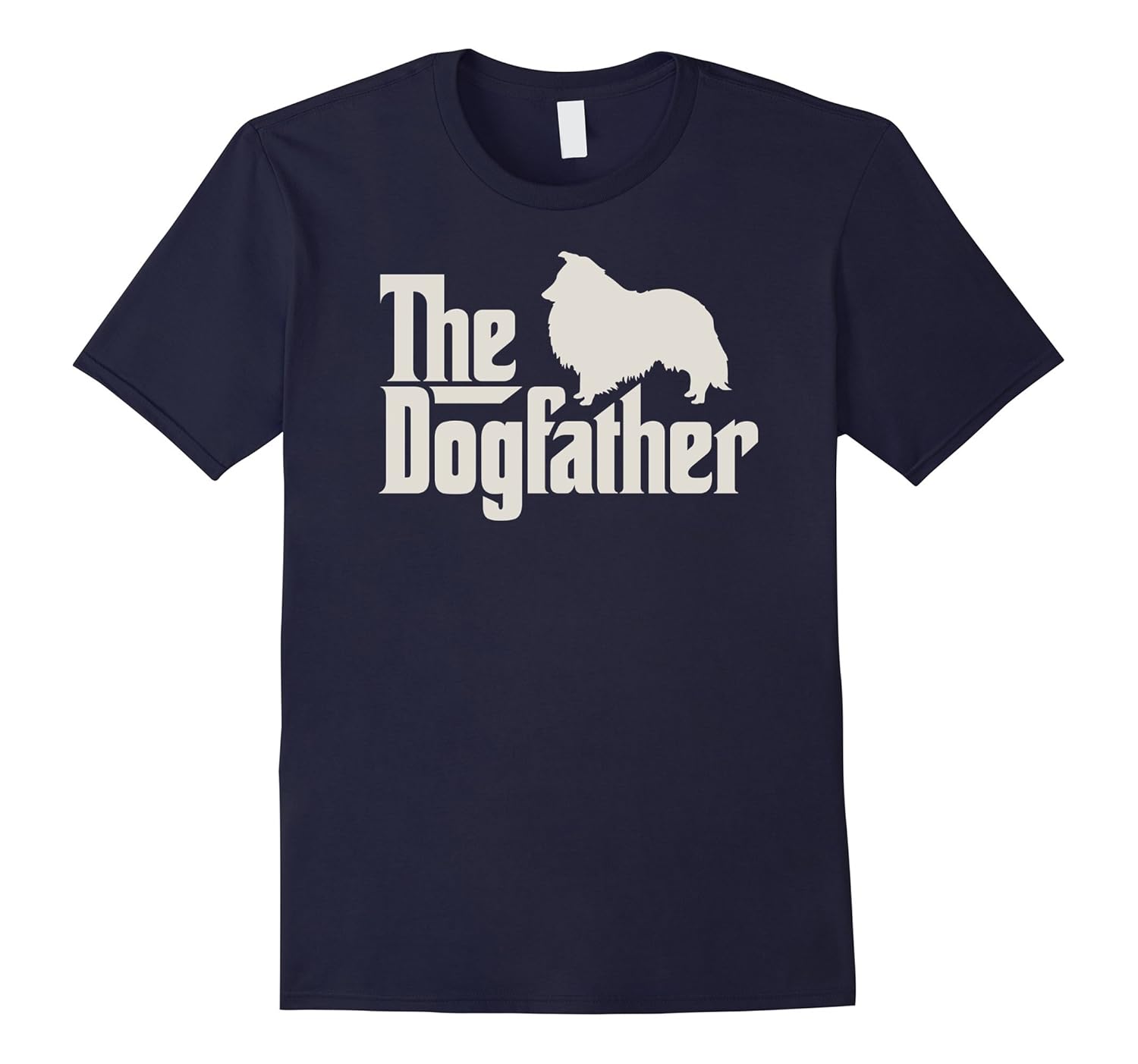 The Dogfather Shetland Sheepdog Sheltie Dog Owner Shirt-ANZ