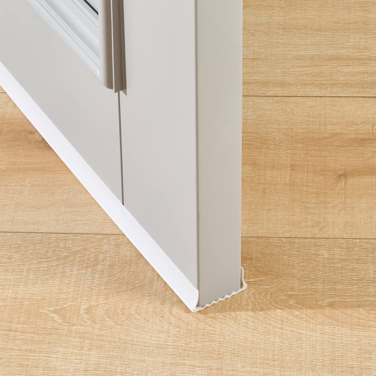 Draft Stoppers - Door Draft Stopper,Feet Weather Stripping Silicone Door Seal Strip Door, Cuttable Under Door Seal for Exterior & Interior Doors, Door Draft Blocker Dust and Noise (Style 1)