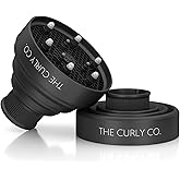 Collapsible Hair Diffuser by The Curly Co. with The Curly Co. Satisfaction Guarantee