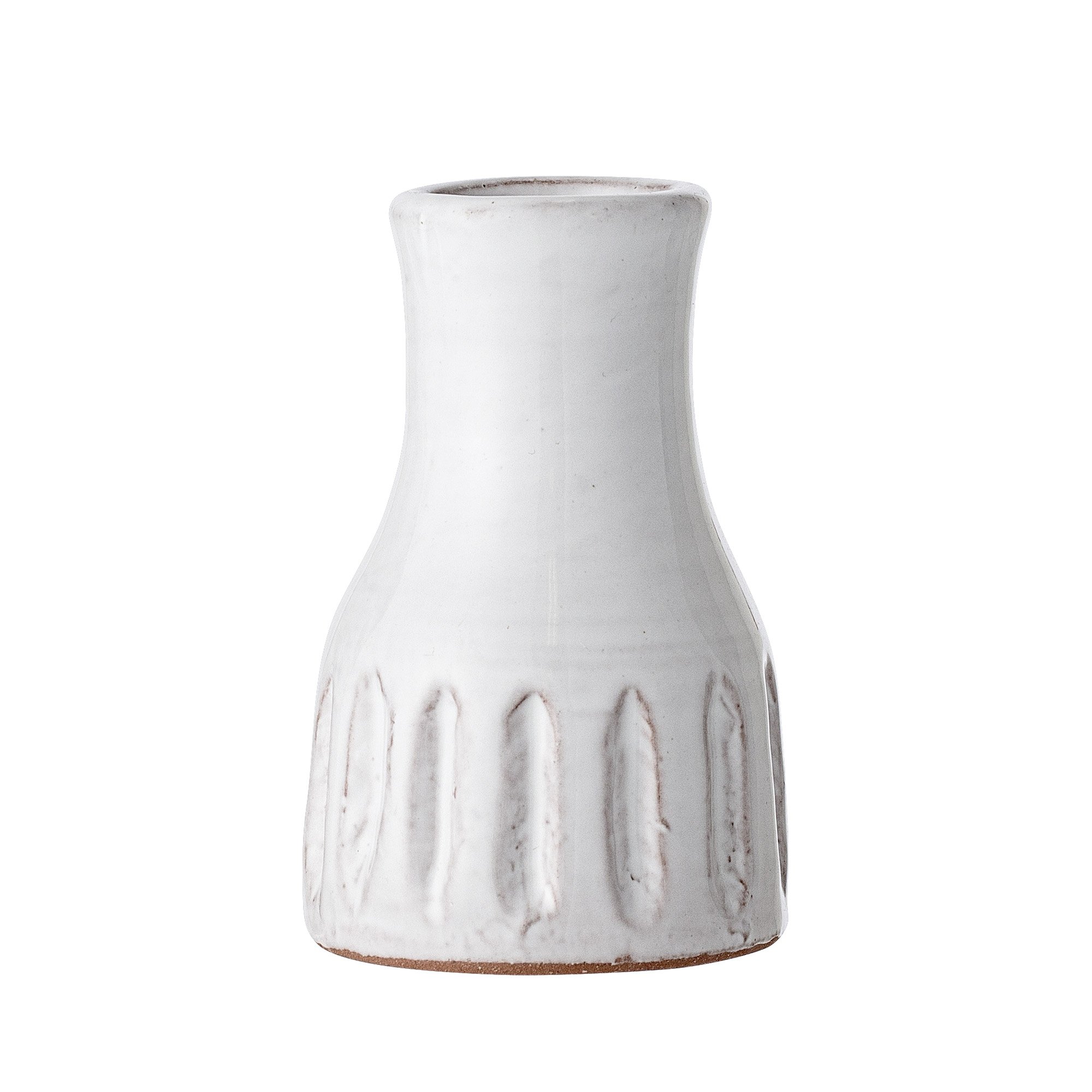 Bloomingville Vase, White, Terracotta