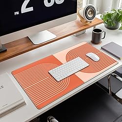 Two Toned Boho Desk Mat XXL Mouse Pad Large Boho