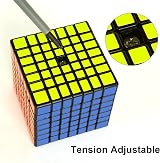 ROXENDA 7x7 Speed Cube Original Vivid Color Sticker ABS Durable view 6