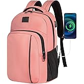 LARIPOP Extra Large Backpack,17.3 Inch Business Laptop backpack for Men Women with USB Charging Port,Water-Resistant Laptopack Weekender Daypack for Work College Computer