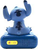 Lexibook Disney Stitch Nightlight Alarm Clock LR800D Blue view 2