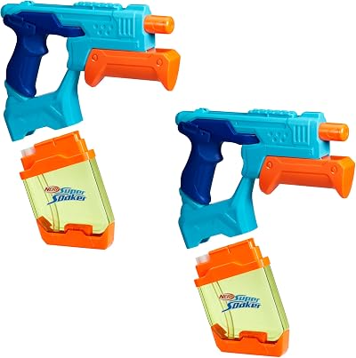 Nerf Super Soaker Dunk-Fill 2-Pack Water Blaster Dual Tank 300ml
