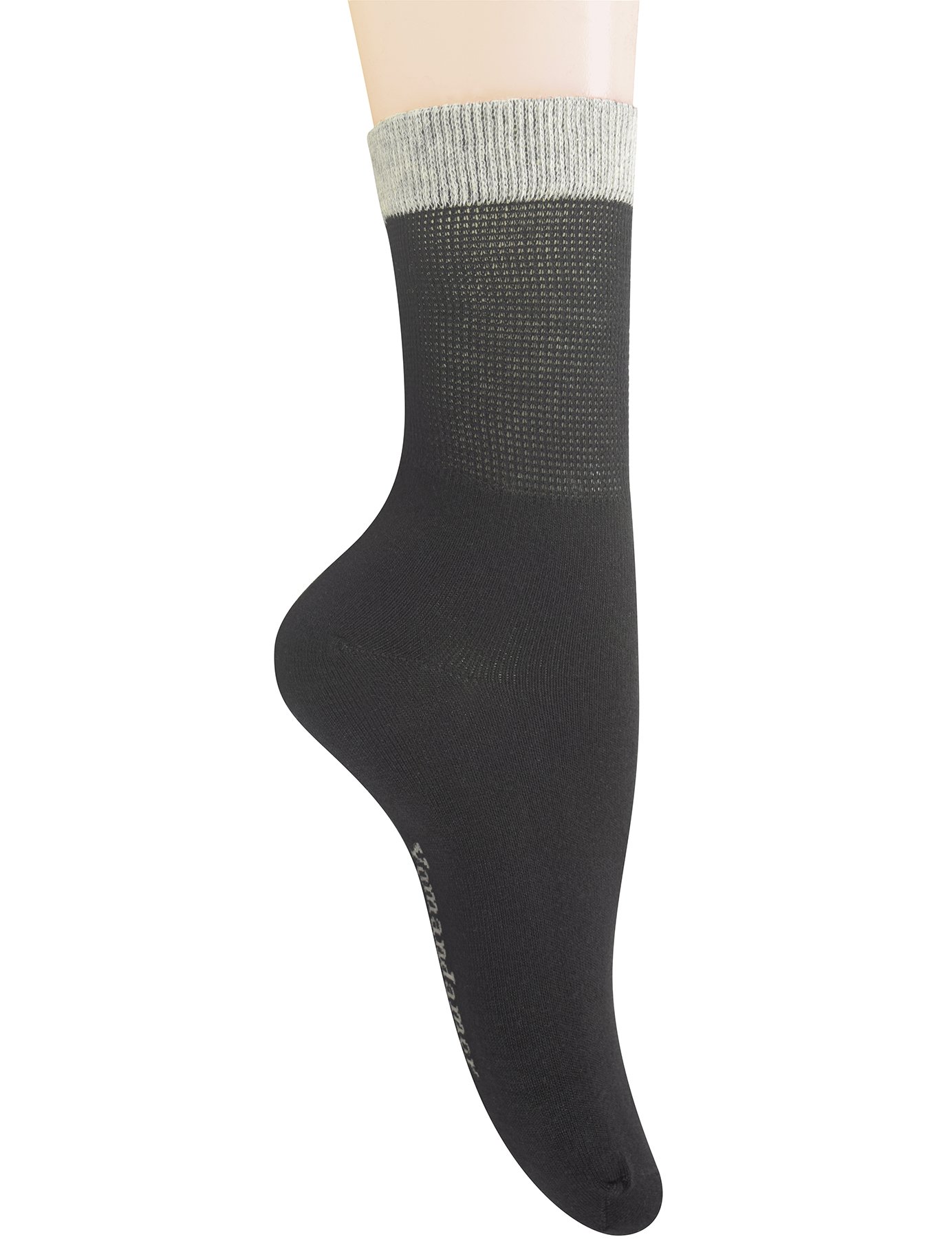 Yomandamor Womens Bamboo Diabetic Crew Socks With Seamless Toe,6 Pairs Size 911 Diabetics Den