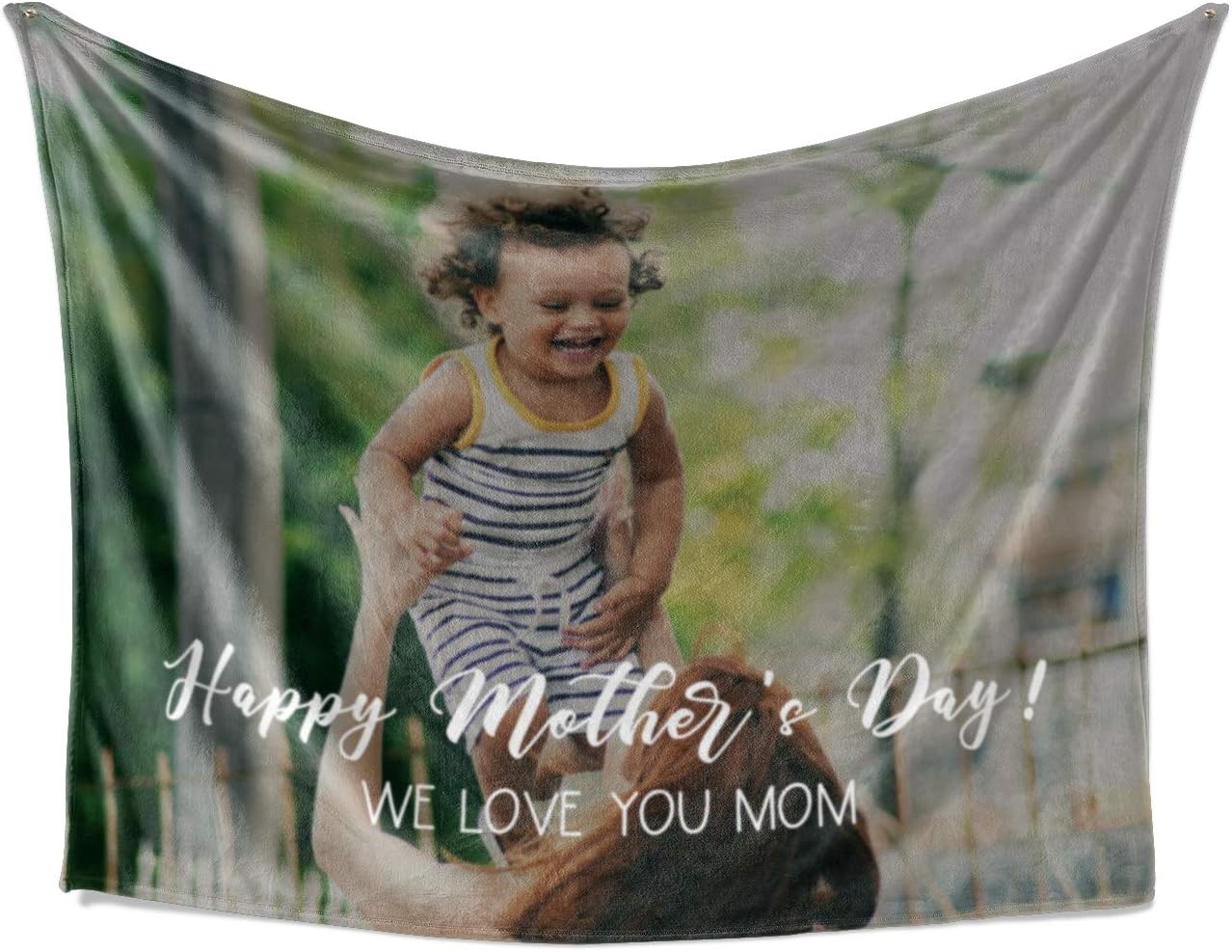 personalized blanket for mom