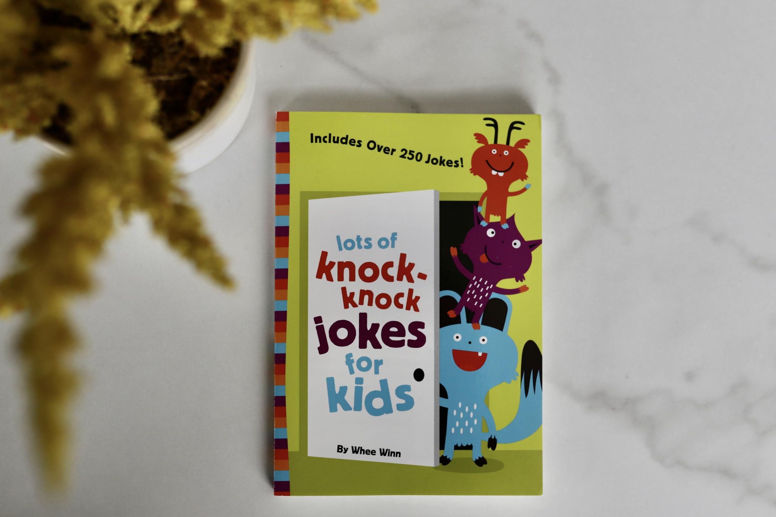 Lots of Knock-Knock Jokes for Kids: A Funny, Laugh Out Loud Busy Book for Children with Over 250 Jokes, Riddles, Tongue Twisters, and Puns Lots of Knock-Knock Jokes for Kids: A Funny, Laugh Out Loud Busy Book for Children with Over 250 Jokes, Riddles, Tongue Twisters, and Puns Paperback Kindle Spiral-bound