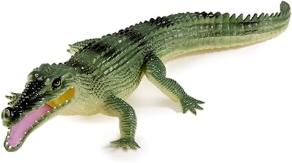 green crocodile toy