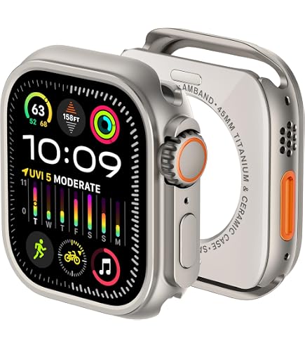 Amazon.com: Apple Watch Series 9 [GPS, 45mm] - Silver Aluminum