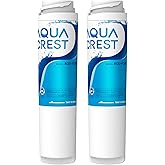 AQUACREST FQSVF Replacement Under Sink Water Filter, NSF 42 Certified, Replacement for GE FQSVF, GXSV65R (1 Set)