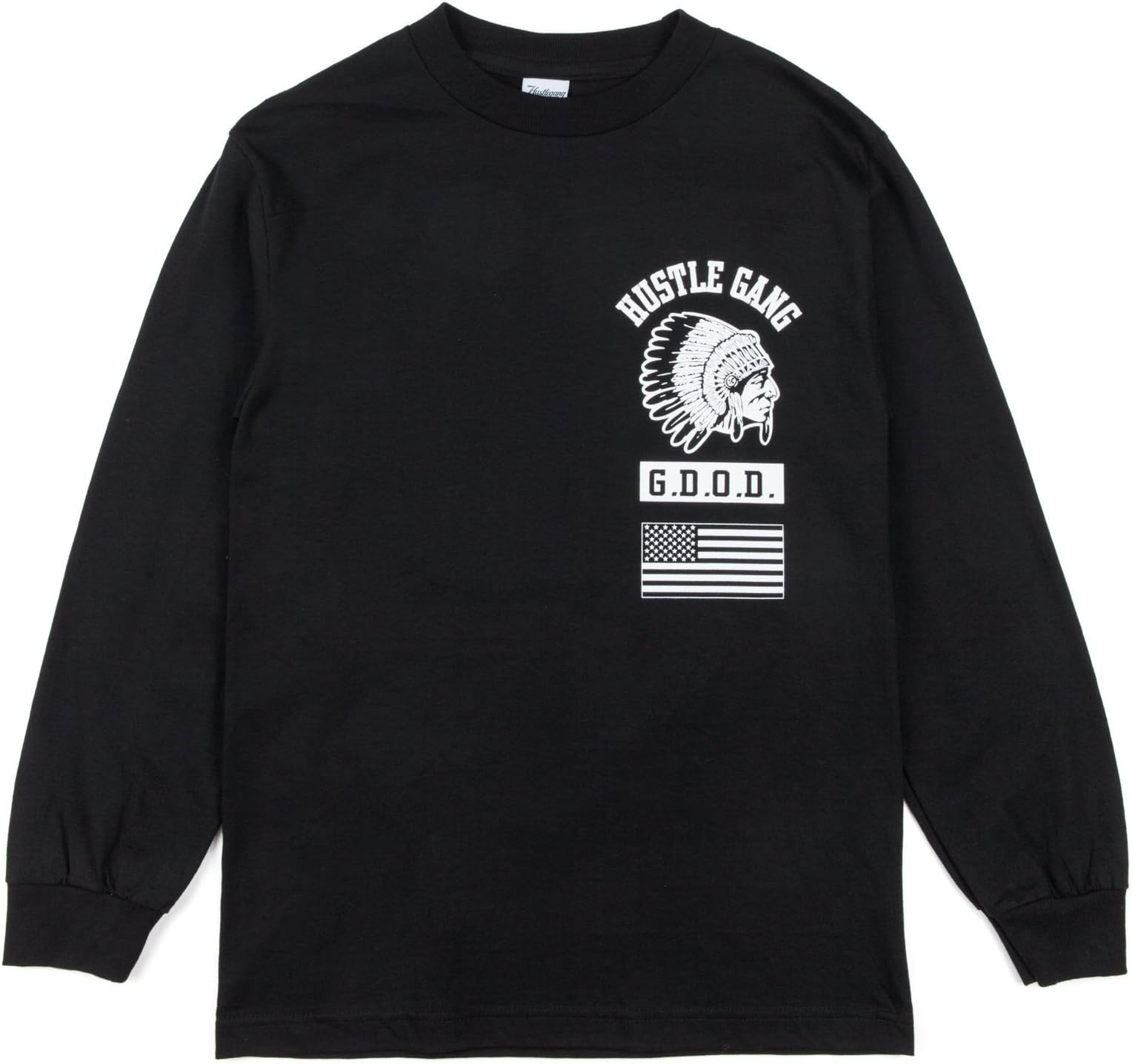 Hustle Gang Paper Trail T Shirt Black Xxl