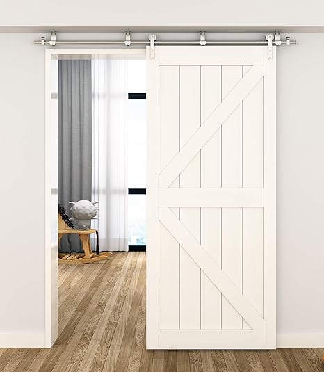 Amazon Com Diyhd 5ft Stainless Steel Ceiling Mount Sliding Barn