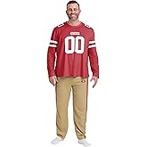 FOCO NFL mens Nfl Team Logo Gameday Ready Jersey Pajama Set