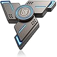 ATESSON Fidget Spinners Toy, 3 to 5 min Spins, Light Up Metal Material Hand Spinner, High Speed Bearing, Stress Relief Anxiety Boredom Desk Toys for Adults and Kids