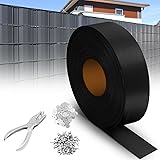 Cinnvoice Chain Link Fence Privacy Tape 164 ft x