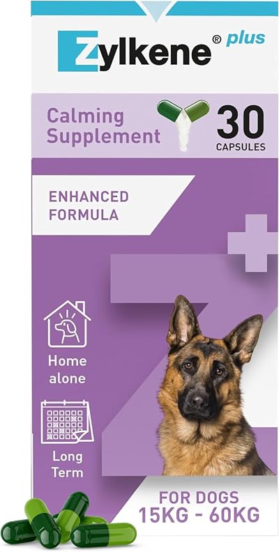 Zylkene Calming Supplement Large Dogs 30kg-60kg 450mg 30 capsules