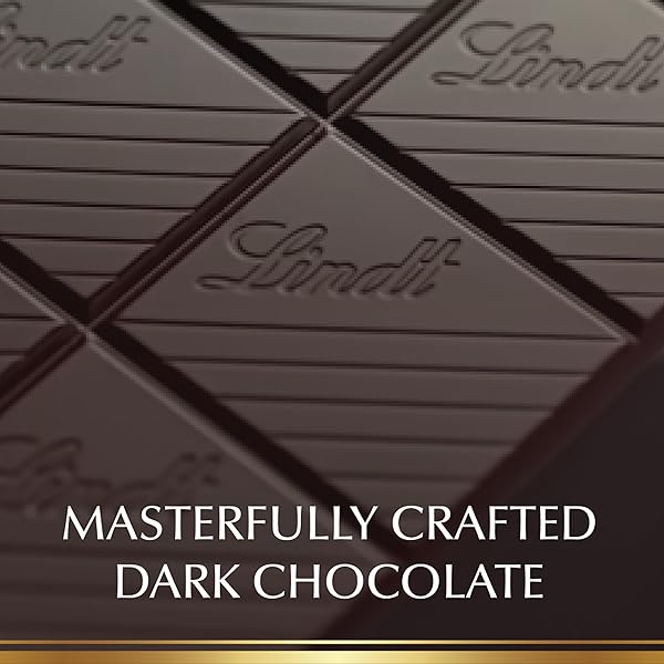 LINDT EXCELLENCE SEA SALT DARK CHOCOLATE CANDY BAR, DARK CHOCOLATE WITH A TOUCH OF SEA SALT, 3.5 OZ. BAR