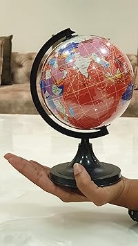 Cosmic globe Exports-Globe 5 inch ;Globe Small;Globe Physical;Globe for Kids ;Desk Globe;Globe for Students;Globe for Teachers;Best Gift