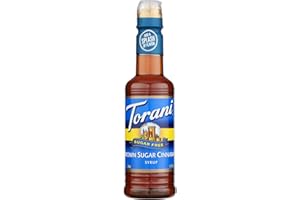 Torani Syrups, Flavoring Syrup Sugar Free Brown Sugar Cinnamon, 12.7 Oz