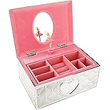 Lenox 6205231 Childhood Memories Musical Ballerina Jewelry Box, Metallic