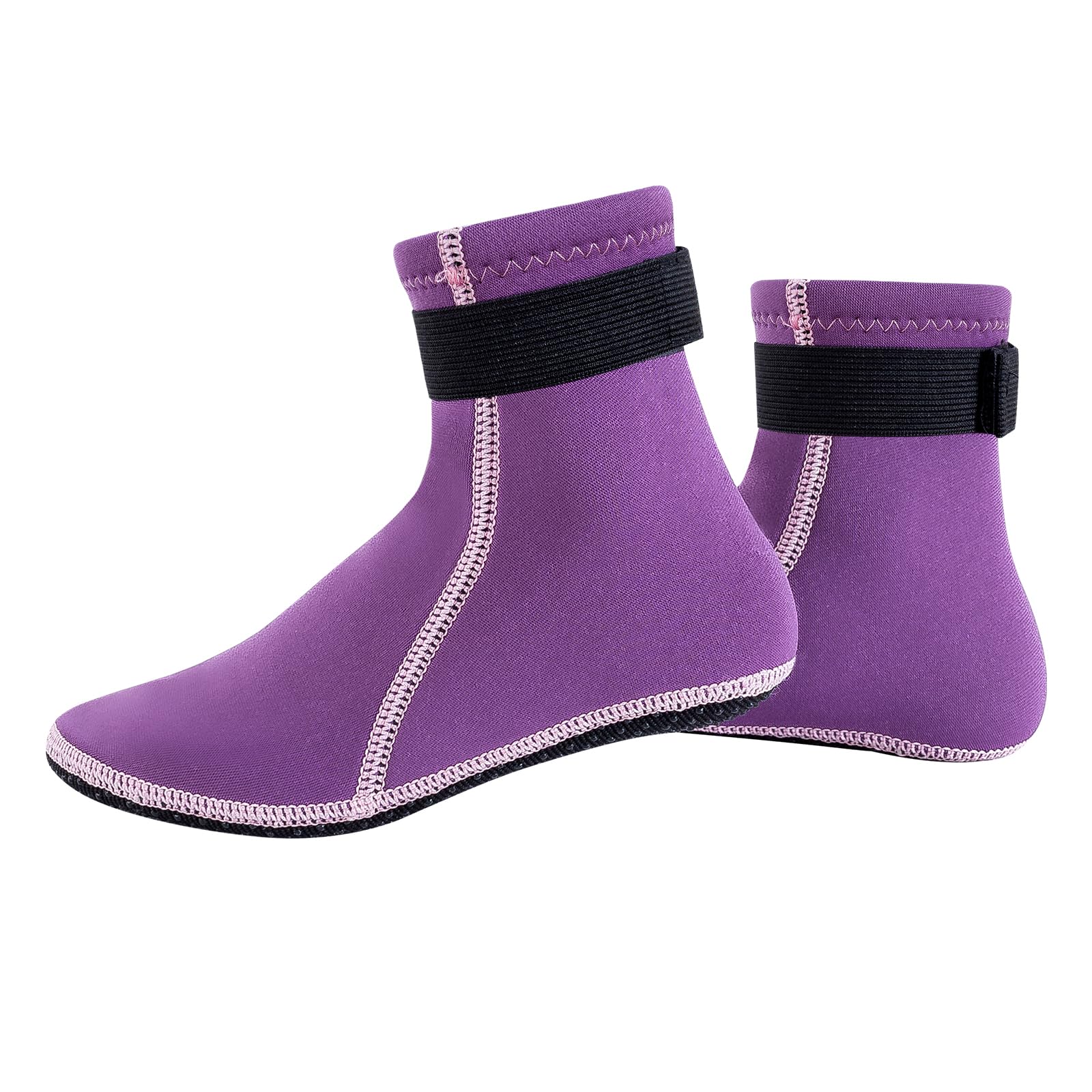 YDQUANI Kids Neoprene Socks 3mm Wetsuit Socks Thermal Anti-Slip Water Boots Children Diving Socks for Boys Girls Open Water Swimming Surfing Paddleboarding