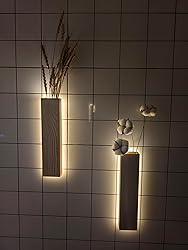 Artificial Eucalyptus with LED Lights Wall Planters