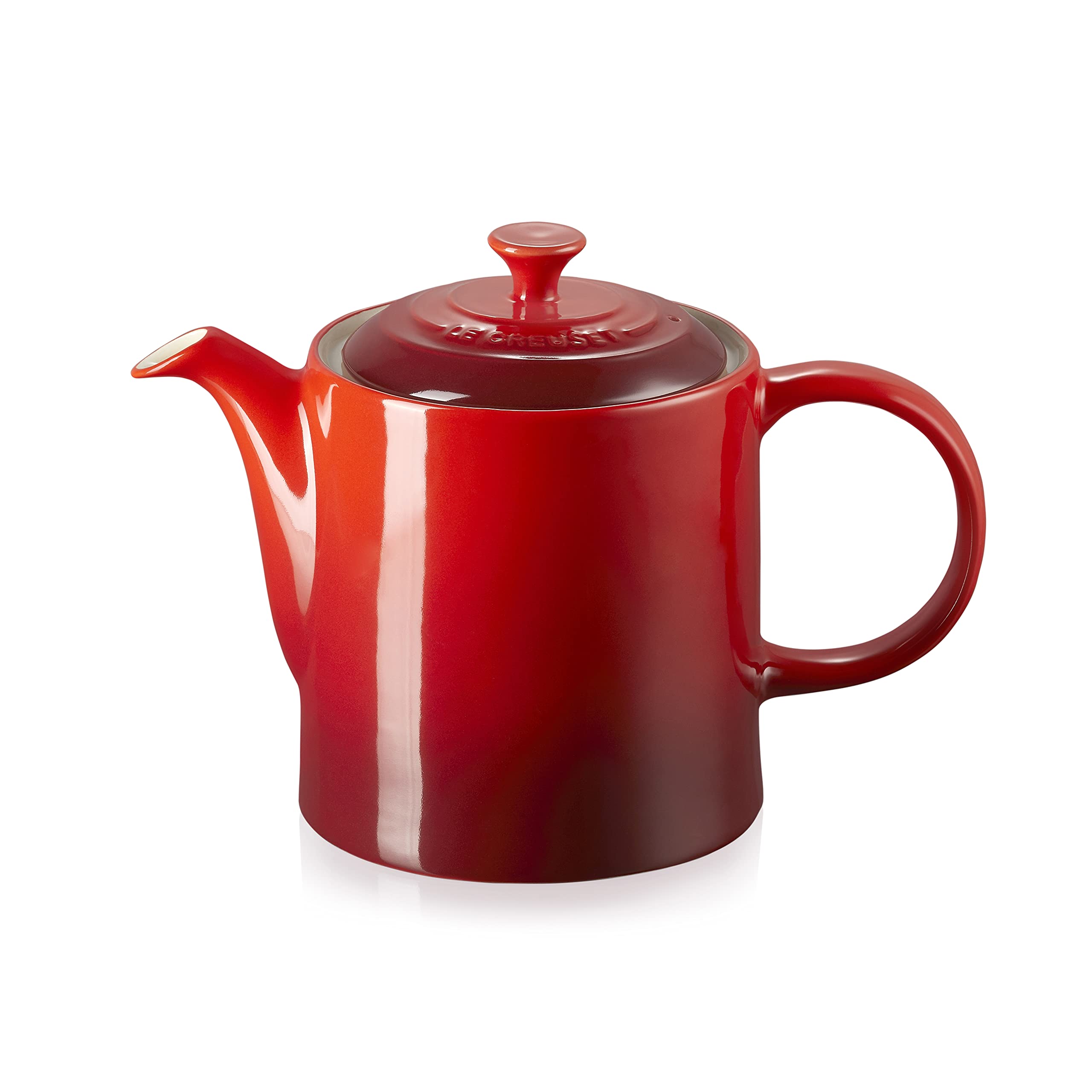 Le Creuset Grand Teapot, Stoneware, 1.3 litres, Serves 4 Cups, Cerise, 70703130600000