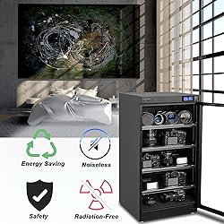 AUTENS 100L Dehumidifying Dry Cabinet Box, Digital