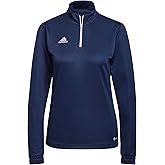 adidas womens Entrada 22 Training Top Team Navy Blue Medium