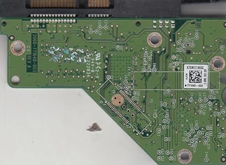 WD5000AAKX-22ERMA0, 771640-003 AJD6, WD SATA 3.5 Leiterplatte (PCB)