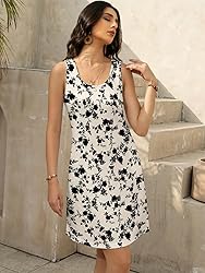 LUXVEER Summer Dresses for Women 2025 Floral