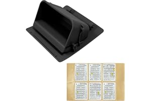 TNJPSEK Fuse Box Coin Container, Interior Inner ABS Black Storage Tray Compatible with Subaru Impreza XV Crosstrek Forester L