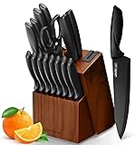 Home Hero 16 Pcs Kitchen Knife Set with Sharpener