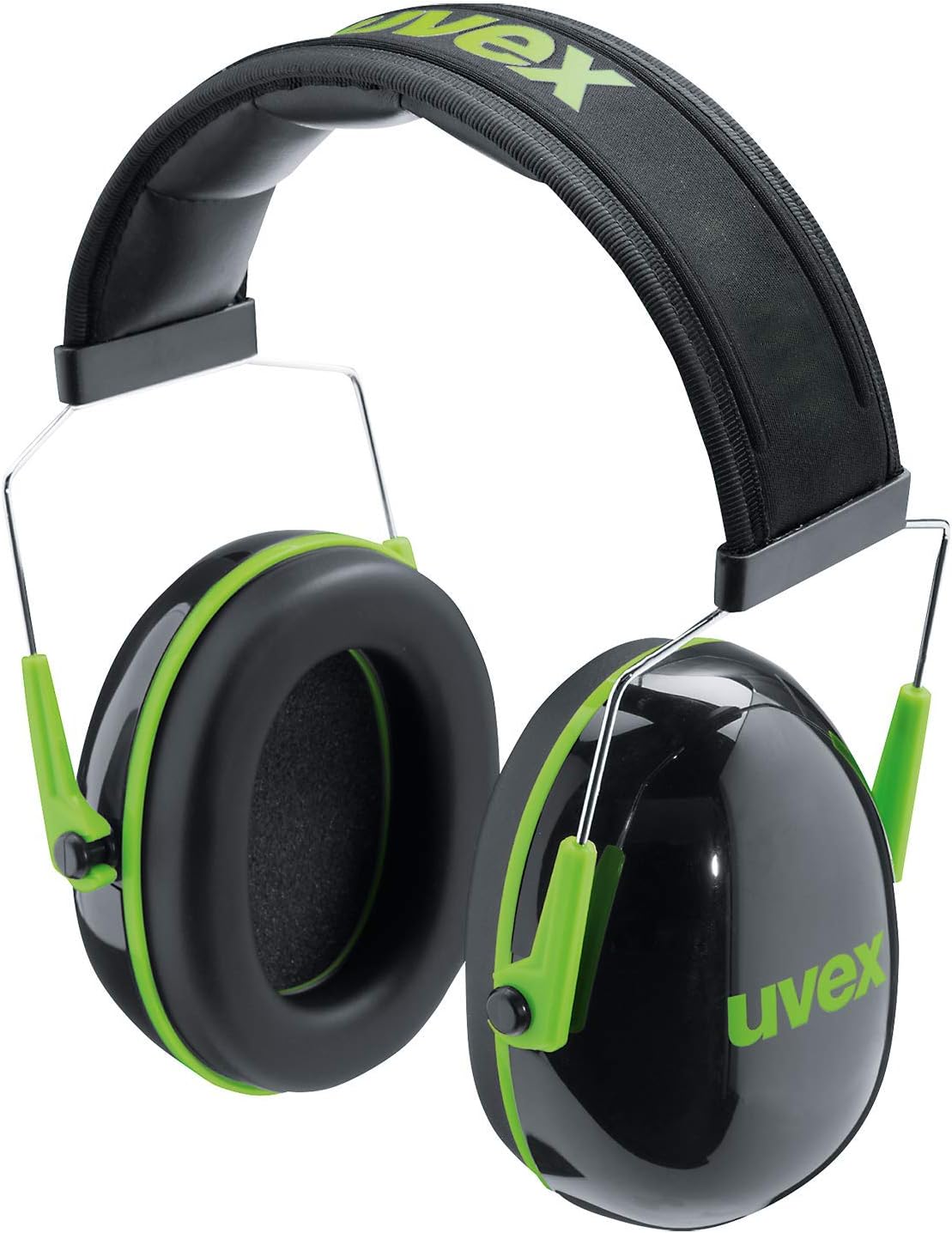 Uvex K-Series Safety Earmuffs - Hearing Protection Ear Defenders - Different Levels of Attenuation, Green, ~