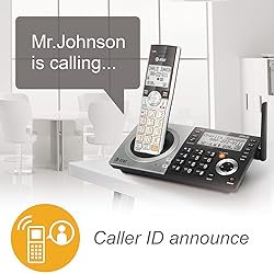 AT&T CL83507 DECT 6.0 5-Handset Cordless Phone for