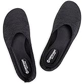 Frank Mully Womens Flat Shoes Wide Toe Box Knitted Flats Comfort Wide Width Walking Flats