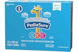 PediaSure, Formulated Liquid Diet, Vanilla, 12 count, 2820 mL