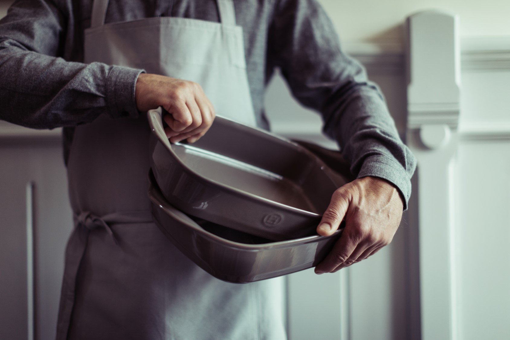 Emile Henry France Ovenware Ultime Rectangular Baking Dish, 11.4 x 7.5, Blue Flame 9 Emile Henry France Ovenware Ultime Rectangular Baking Dish, 11.4 x 7.5, Blue Flame - Image 10