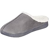 isotoner Women's Indoor/Outdoor Memory Foam Clog Slippers