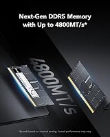 Lexar 16GB DDR5 SODIMM 4800 MHz Laptop RAM 262-Pin CL40 1.1V view 2