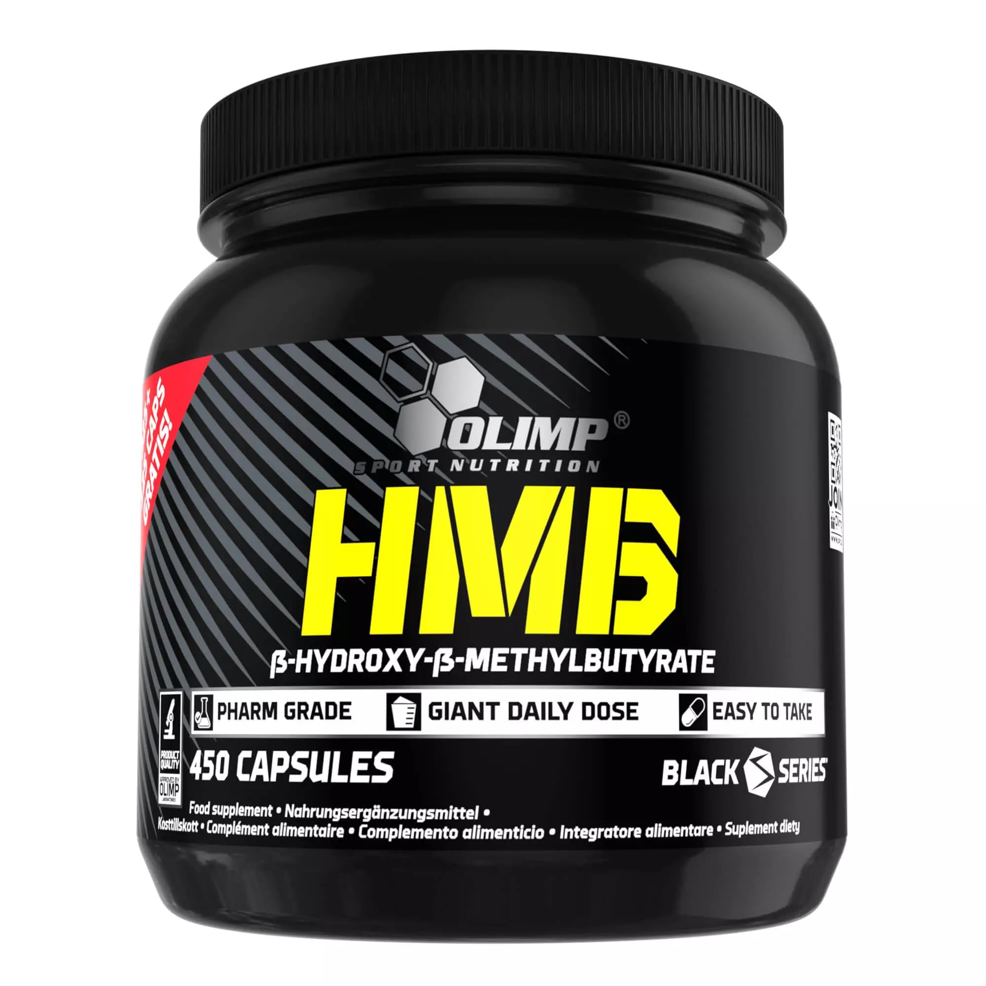 OLIMP SPORT NUTRITION Olimp HMB - Pack of 450 Capsules