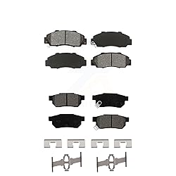 SIM Front Rear Semi-Metallic Brake Pads Kit