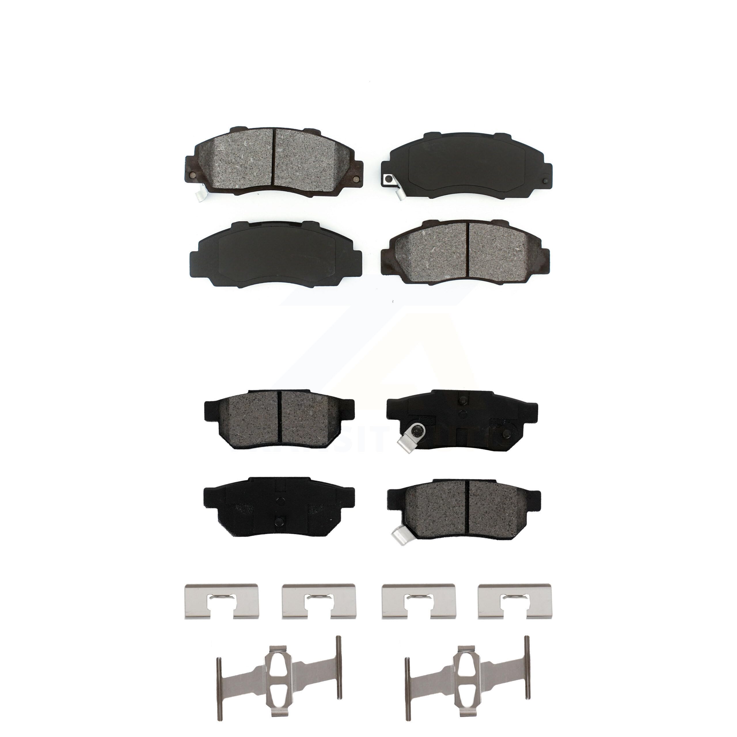 SIM Front Rear Semi-Metallic Brake Pads Kit