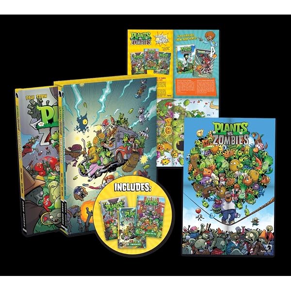 Amazon.com: Plants vs. Zombies Boxed Set 3: 9781506705217: Tobin
