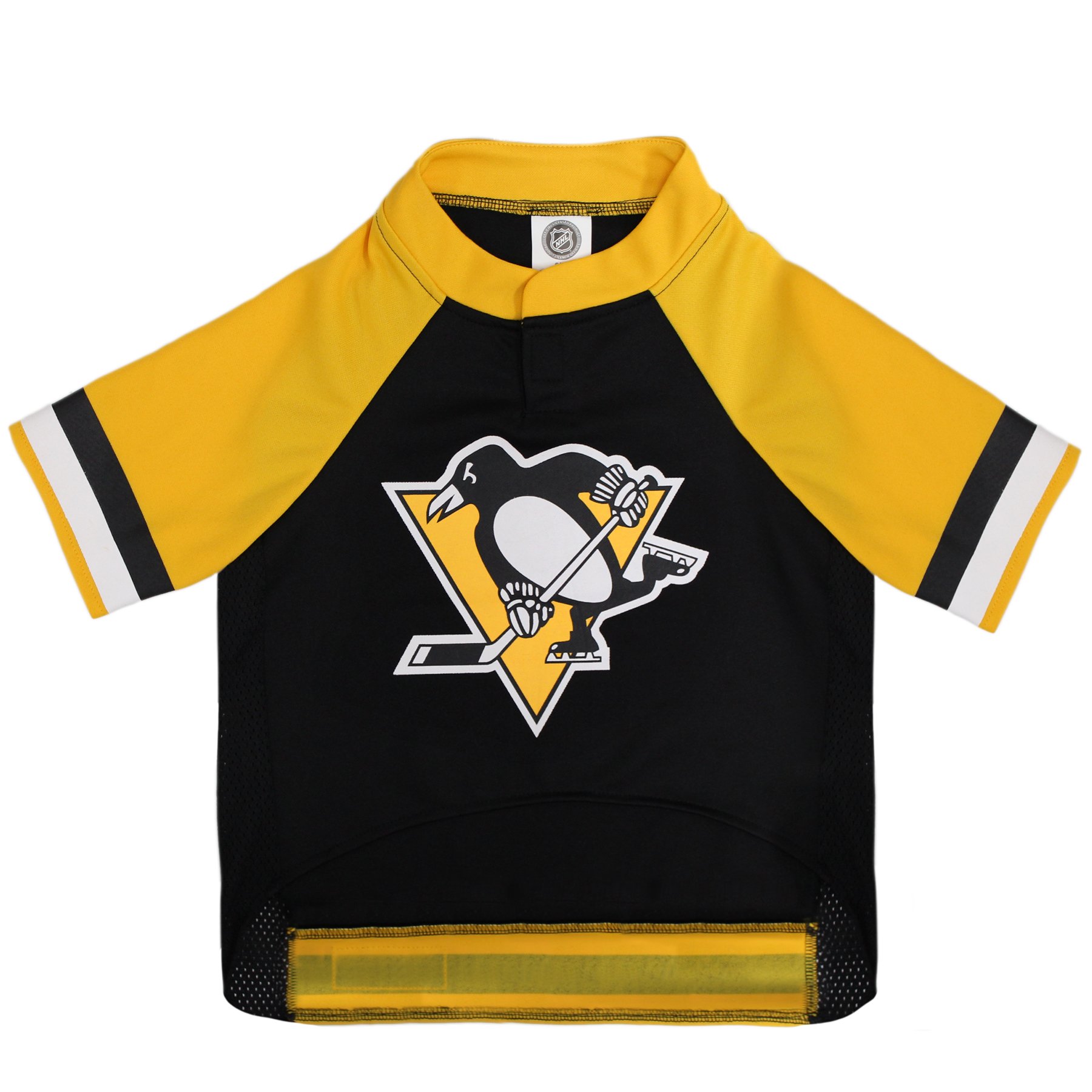 Pets First NHL Pittsburgh Penguins Jersey for Dogs & Cats, Small. - Let Your Pet Be A Real NHL Fan!