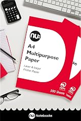 nu: A4 Multi-Purpose Paper 500 Sheets White Smooth for Inkjet Laser Copier view 5