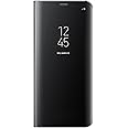 Samsung EF-ZG955CBEGUS S-View Flip Cover with Kickstand, Black , for Galaxy S8+ only
