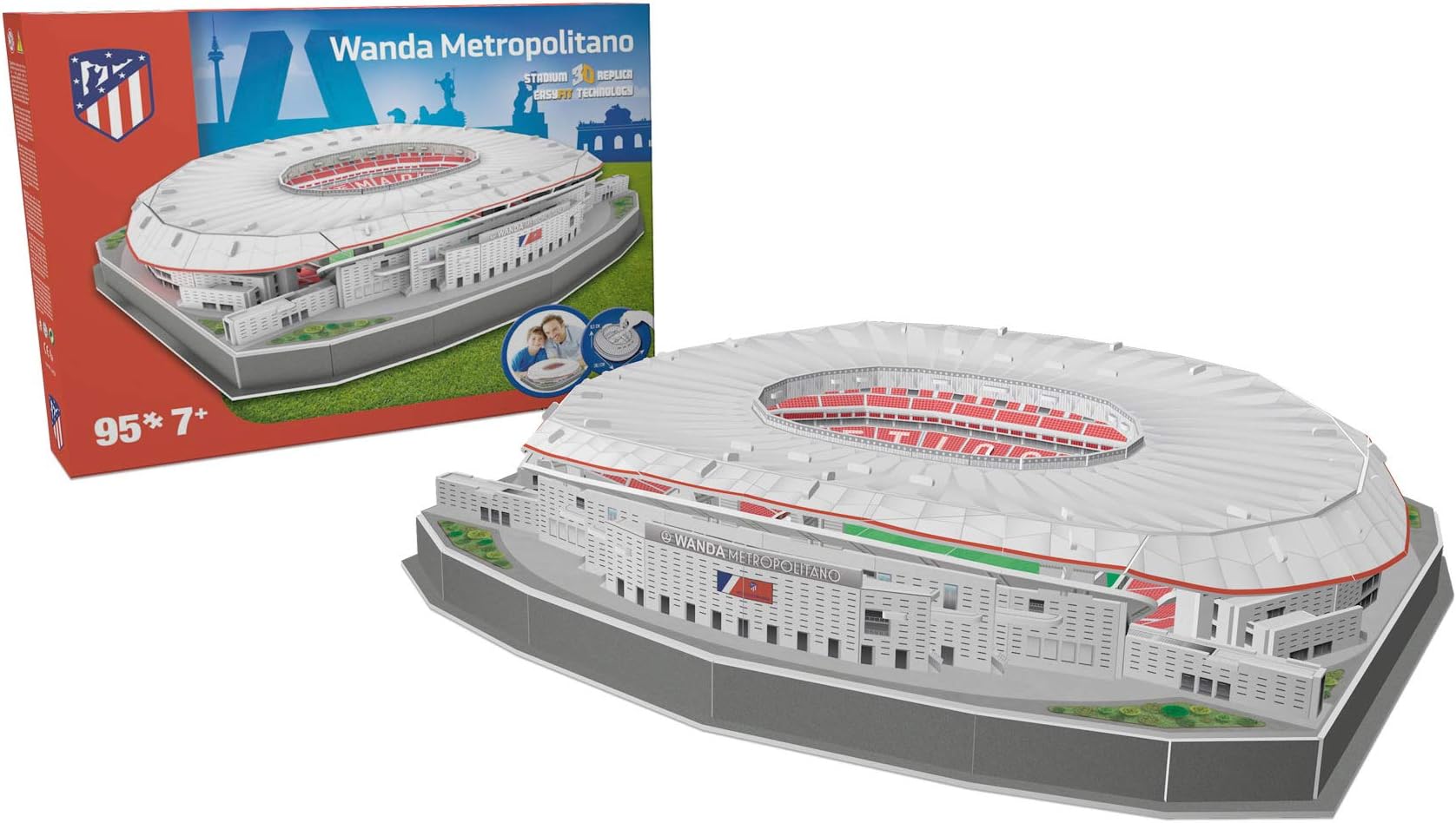 Kick Off 34007 – Stadium Wanda Metropolitan 2019, Multi-Colour